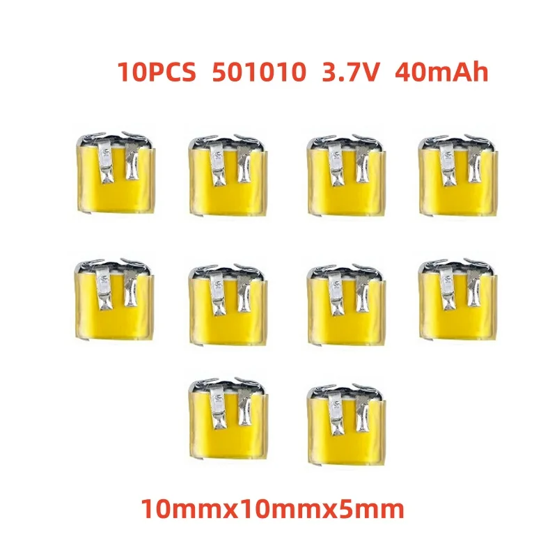 40mAh سماعة بطارية 501010 طويلة الأمد موثوقة إمدادات الطاقة ل Tws سماعة رأس بخاصية البلوتوث I7 I9S I10 I12 MP3 MP4 لتحديد المواقع لعبة #2