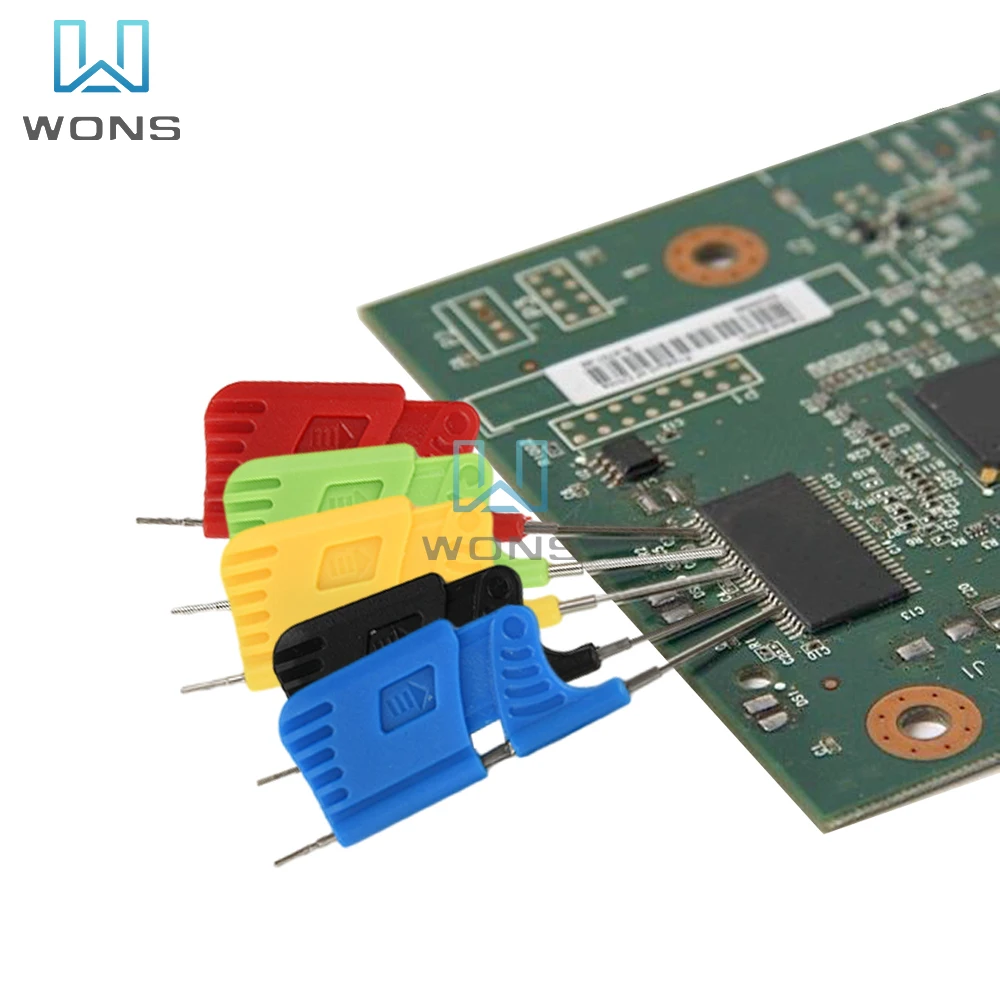 10PCS Universal IC Chip Micro IC Clamp SOP SOIC TSSOP TSOP SSOP MSOP PLCC QFP TQFP LQFP SMD IC Chip pin Clip DIP Logic Analyzer