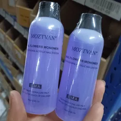 EMA Monomer 120ML 75ML 40ML Acrylic Liquid For Acrylic Powder NonYellowing EMA Monomer Liquid For Acrylic Nail Extension Carving