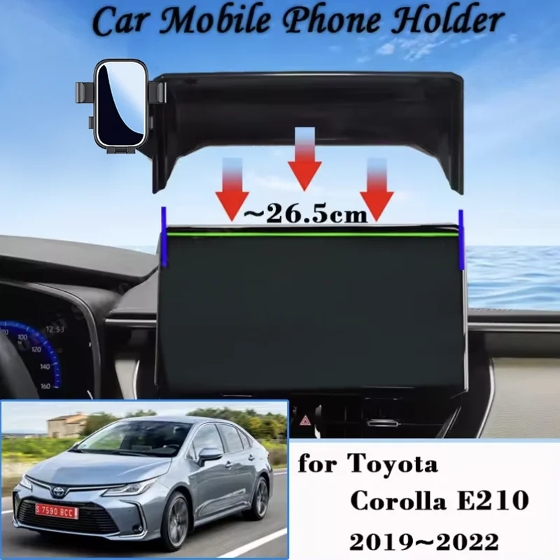 

for Toyota C-HR AX10 AX50 2018~2022 Car support Magnetic (gravity) dashboard Car screen Phone stand Auto accessoriesfor