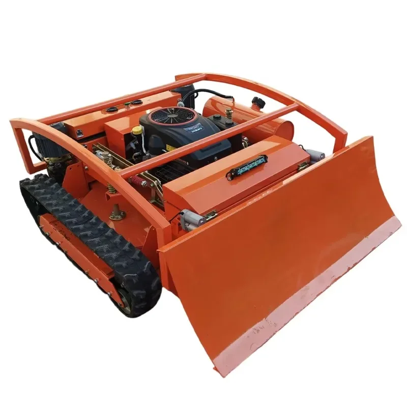

Multiple lawn mowers with snow shovels can also be used as automatic snow removers for snow removal