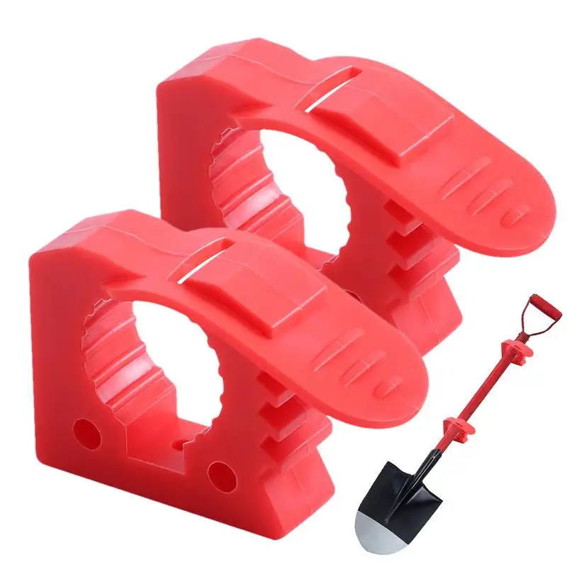 Axe Mount 2X Quick Release Axe Holder Clamp Mount Kit Shovel Axe Holder Mount For 1.2 To 1.6 Inches Diameter Tool Handles