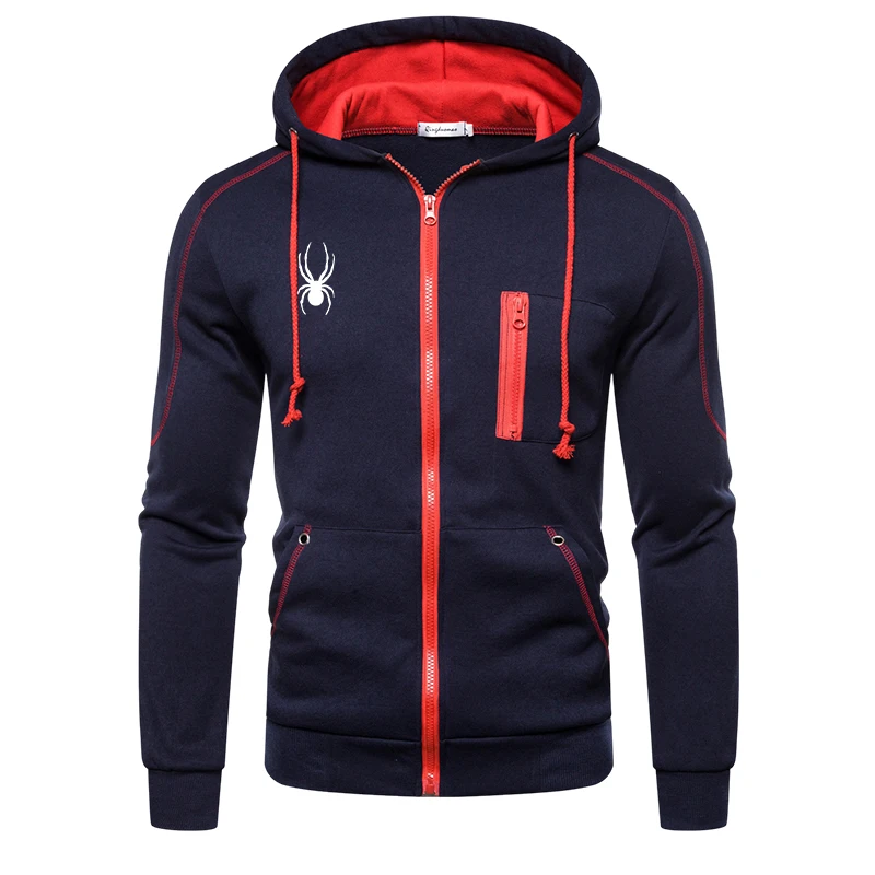 Picture 7: Tracksuit for Man High Quality Zipper Jacket and Sweatpants Autumn Winter Daily Casual Sports Motorcycle Outerwear Men's Clothes