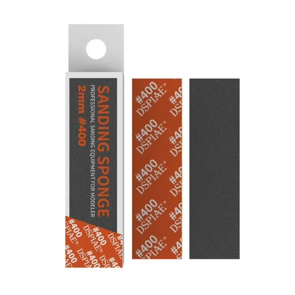 DSPIAE # 180~ # 2500, gąbka szlifierska, profesjonalne szlifowanie dla Gundam Model Making narzędzie do modernizacji Model DIY polerowanie Hobby narzędzie rzemieślnicze