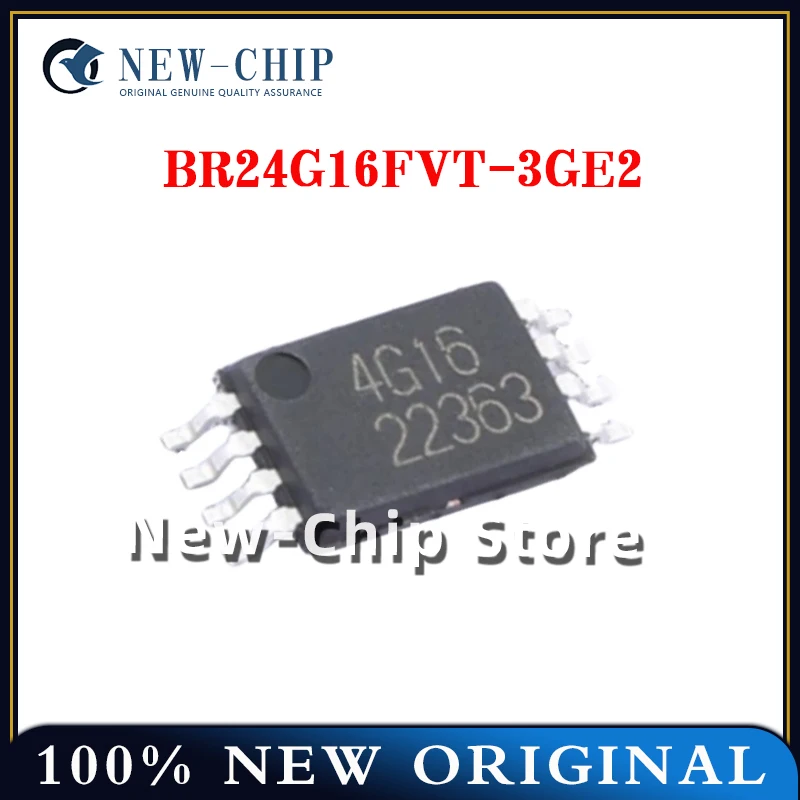 

5PCS-100PCS/LOT BR24G16FVT-3GE2 TSSOP8 screen printing 4G16 memory chip NEW ORIGINAL BR24G16FVT