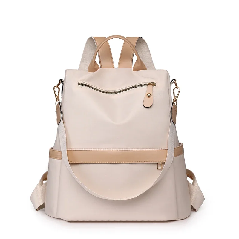 Solid Color Backpacks Softback 2024 New High Quality Sewing Thread Bags for Women Large Capacity Interior Compartment