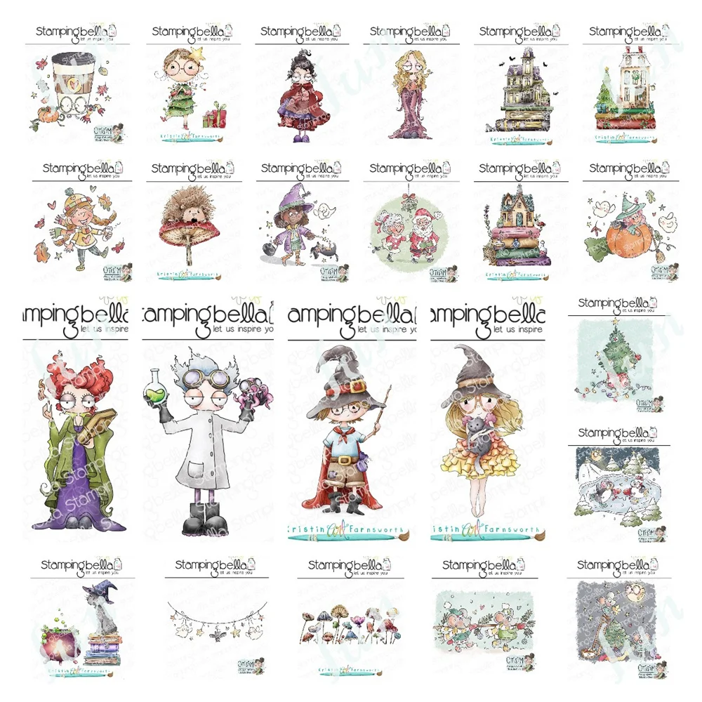 Sentiment Stamp and Die Sets for Card Making 2023 Christmas Holiday Mini Oddball Cutting Dies DIY Scrapbook Gnomie Clear Stamps