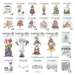 Sentiment Stamp and Die Sets for Card Making 2023 Christmas Holiday Mini Oddball Cutting Dies DIY Scrapbook Gnomie Clear Stamps