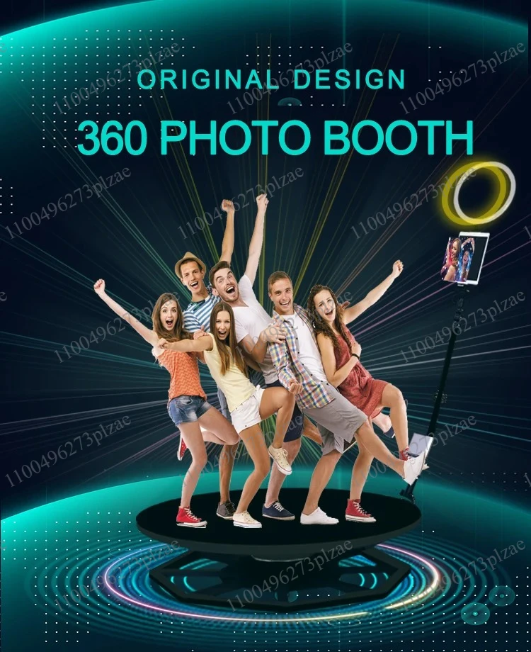 Slow Motion Video Rotator Magic Photo Booth Spin Selfie Platform