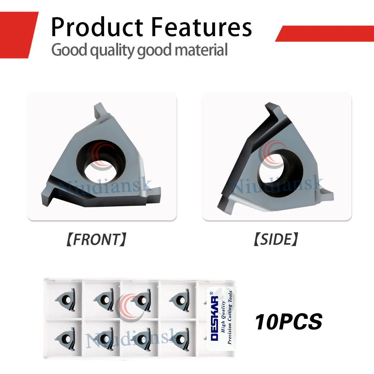 16IR EL 0.7 0.8 0.9 1.0 1.2 1.3 1.4 1.5 1.6 1.7 1.8 1.9 2.5 3.0 CNC Lathe Flat Mounted Shallow Groove Blades Universal material