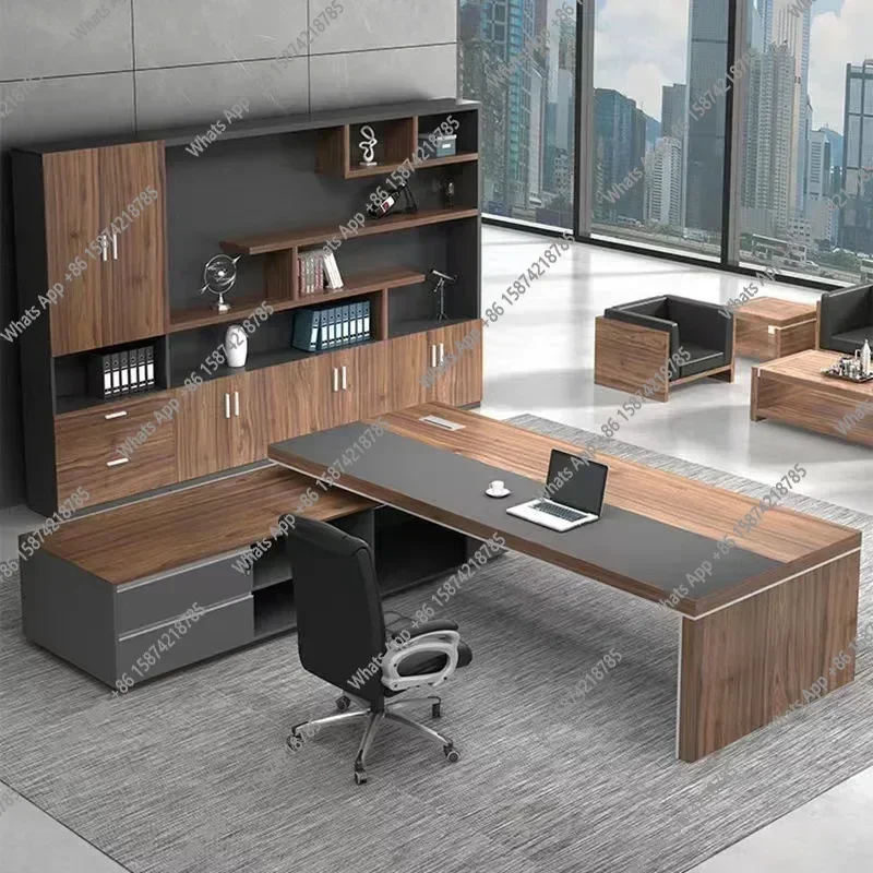 YX Reception Shelf Office Desk Organizer Conference Minimalist Executive Office Desk Quality In Stock Bureau Meuble Desk Furnitu