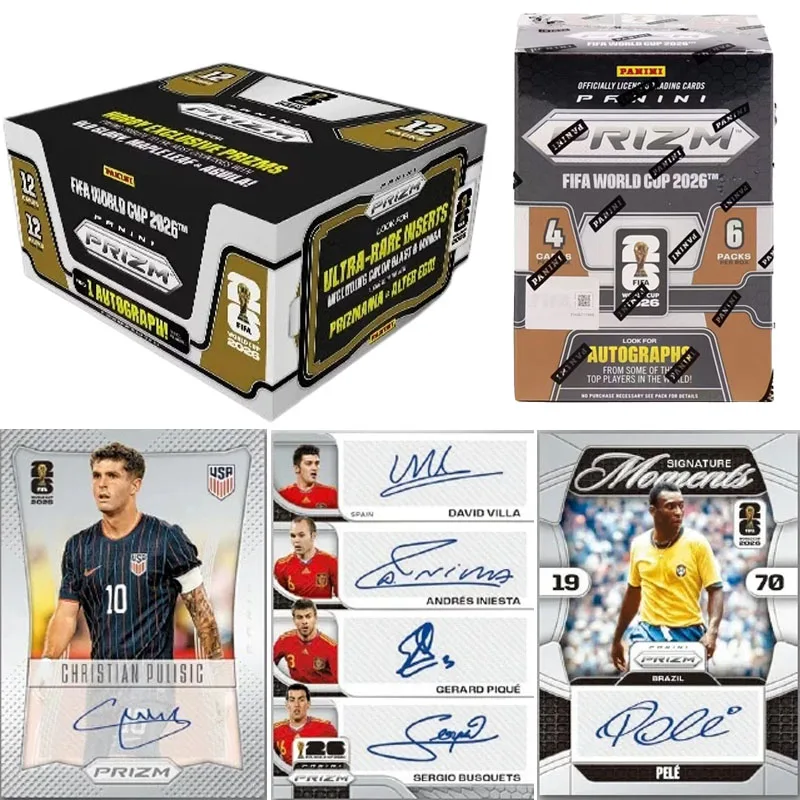 2026 Panini FIFA World Cup Football Card Trading Lionel Messi Card Donruss The US Canada Mexico World Cup Collection Cards Toy