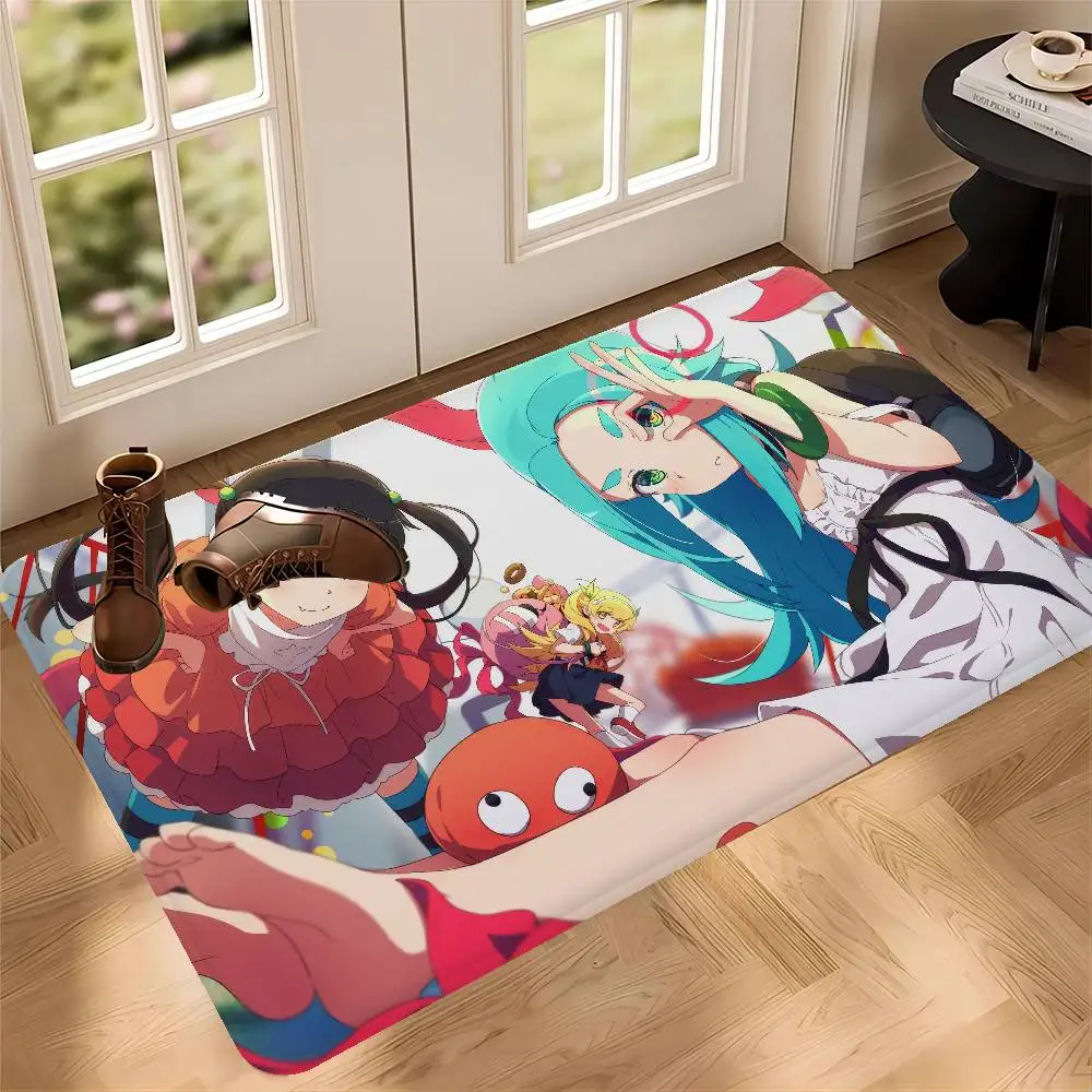 Anime M-Monogatari Series Bathroom Mat Anti-slip Absorb Water Long Strip Cushion Bedroon Mat Welcome Doormat