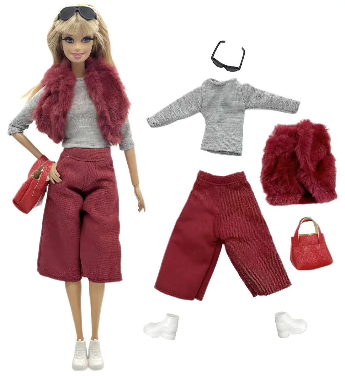 1 Set Cloth Doll Accessories Fashion Casual Wear Cool Clothes for 11.5 Inch 30cm Doll Kids or Birthday Gift - view 3