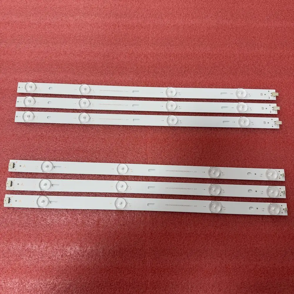

3 шт./компл. светодиодная лента для подсветки для TCL T40D16SF-01B 40L1600C 40L2600C TH-40D400C JL.D40081330-020DS-M CRH-ES40WWB303008035ADREV1.1