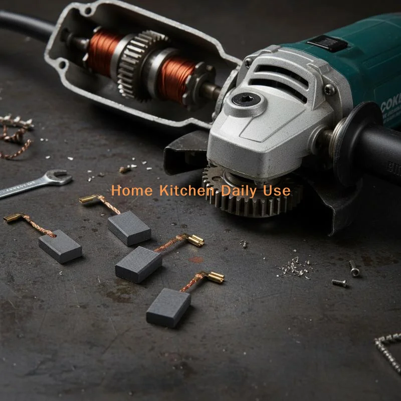 

portableCarbon Brushes 2pcs For GA5040C Power Tool Grinder Motor Replacement CB-318 CB318 Compatible With GA5040 Model