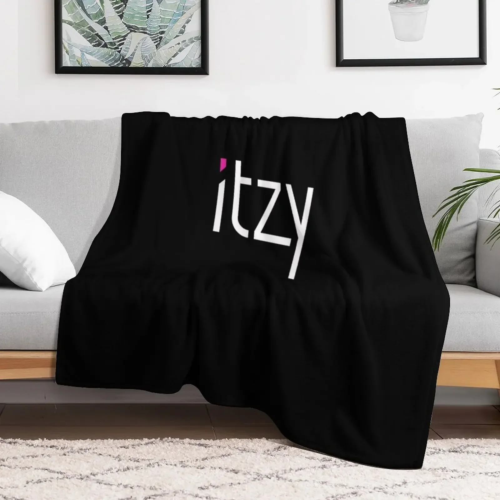 Itzy Throw Blanket Camping for winter Warm Blankets