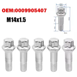 0009905407 For Benz ML550 S500 GLK350 S550 CL500 GL450 W164 W166 X204 W221 W222 C216 Wheel Lug Bolt Nuts 5/10/20PCS