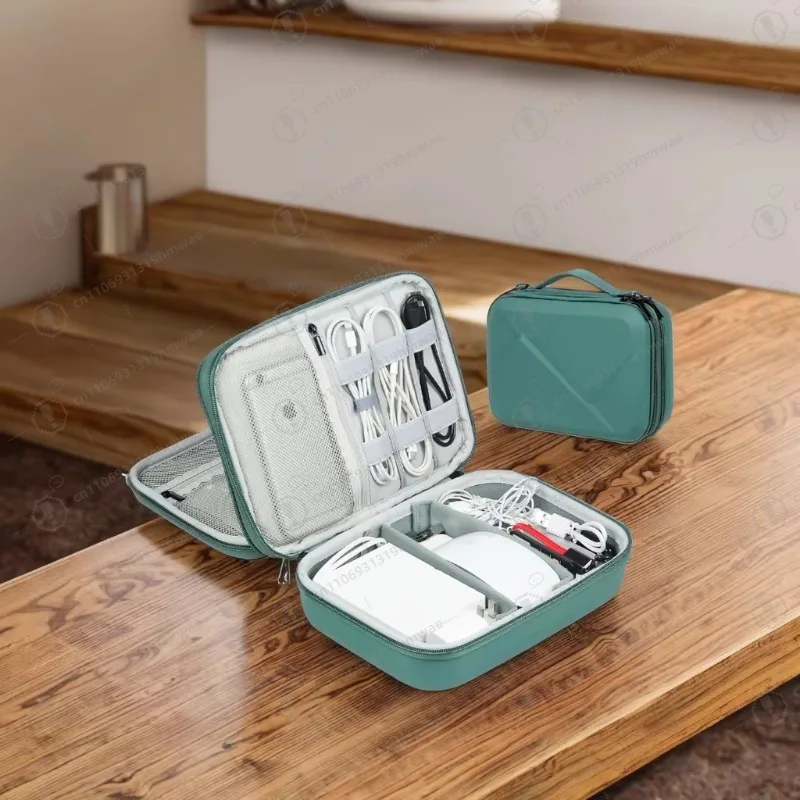 

EVA Electronic Accessories Storage Box Large Shockproof Waterproof Storage Bag Electronic Portable Cable Storage Bag