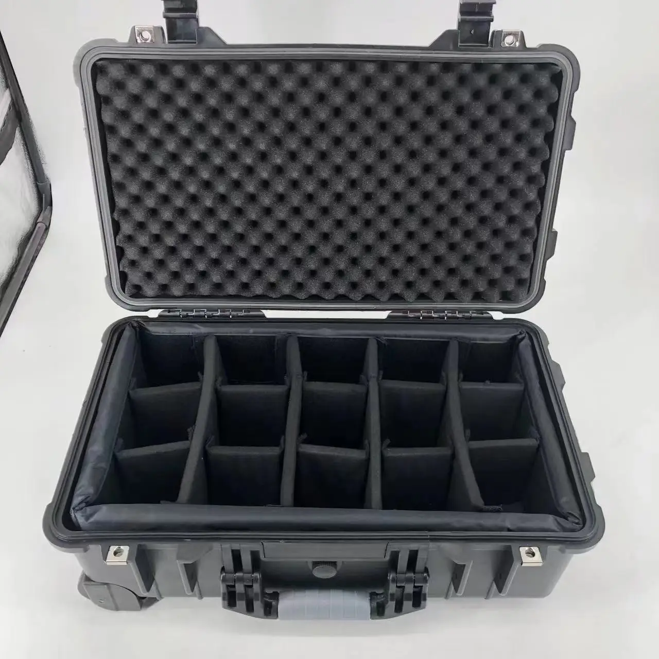 DPC112 Hard Plastic Shockproof Waterproof Equipment Safety Carrying Protective Tool Case with Partition