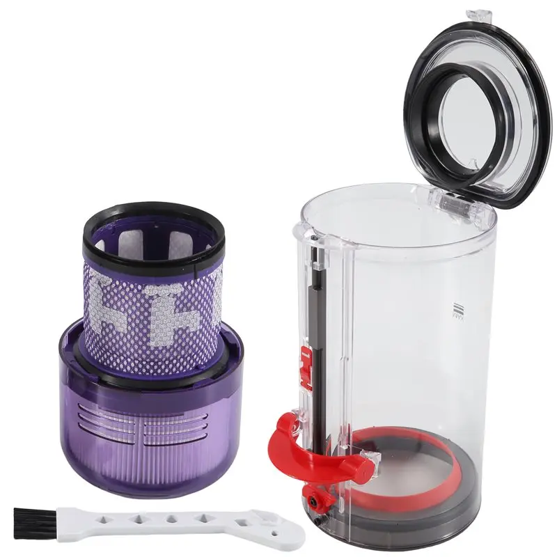 Replacement Dustbin And Filter  For Dyson V11 V15 SV14 SV15 SV22 Vacuum Cleaner Accessory  Dust Collection Bucket