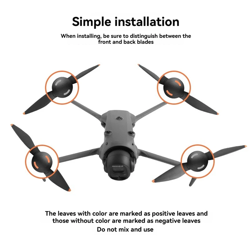 ABDE-For DJI 4 Pro Drone Propeller Low-Noise Quick Release Blade For DJI 4 Pro Spare Accessories