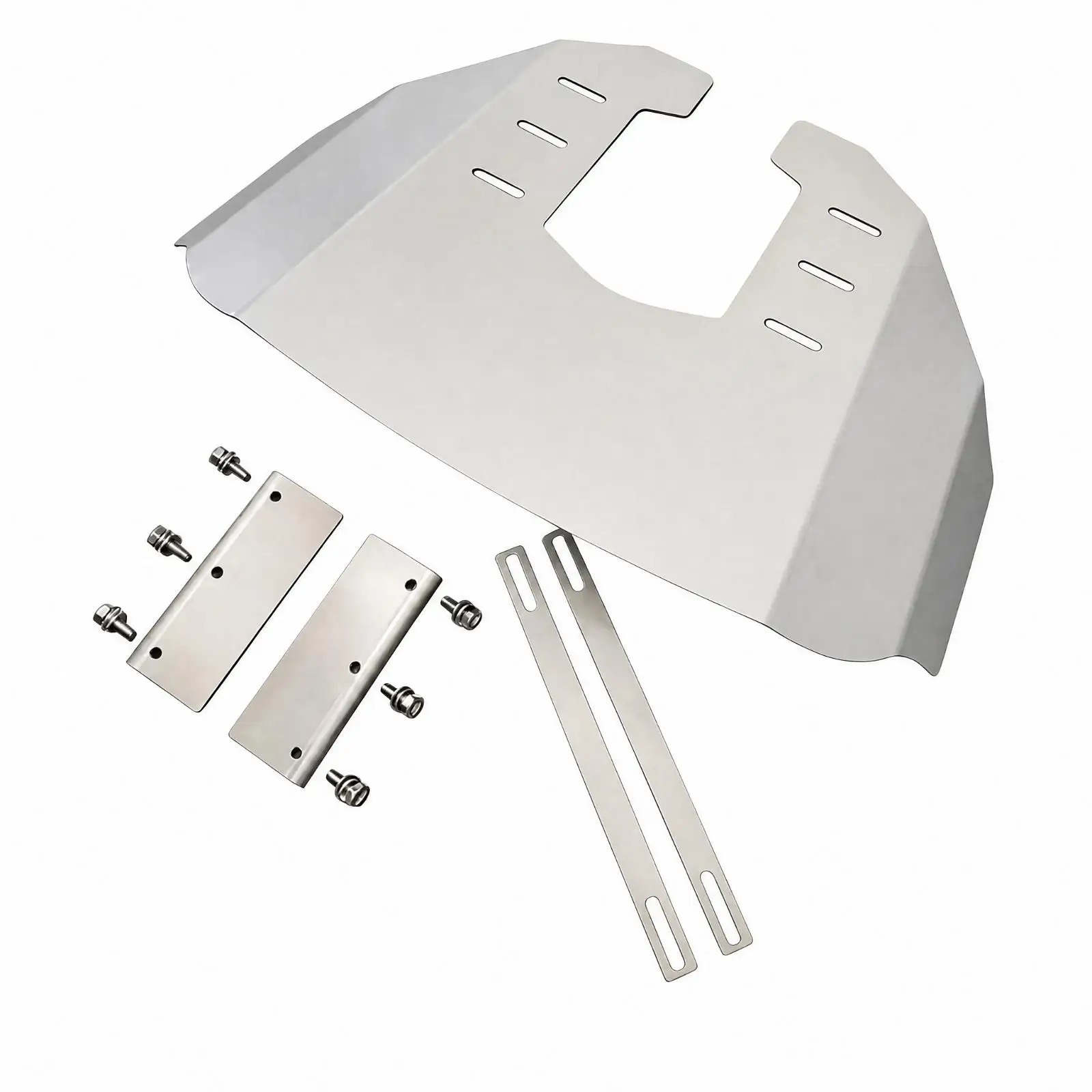 Boat Motor Outboard Flap Plate Aluminum Hydrofoil with Adjustable Slots for Suzuki Outboard Engine Performance Upgrade