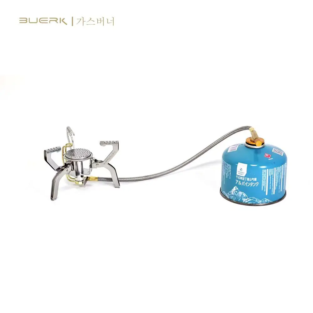 3200W Gas Stove Tourist Camping Burners Split Type High Altitude Mountaineering Windproof Portable Foldable