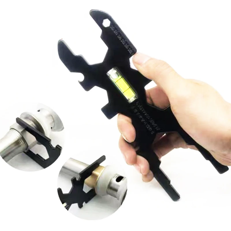 14 in 1 Multifunktionale Küche Bad Wrench Wasserhahn & Waschbecken Wasser Rohr Wasserhahn Arbeitsplatte becken Installer Spanner Werkzeug