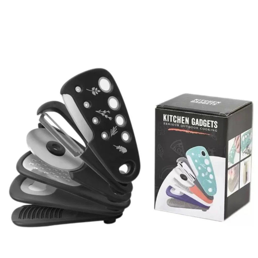 

Stackable Kitchen Gadgets Set Space Saving Multi Functional Design for Cooking Household RV Camper Compact Organizer Tools