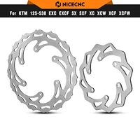 Para KTM EXC 300 1994-2023 260/220mm rotores de disco de freno trasero delantero para KTM EXC-F 350 SX 125 SX-F 450 Husqvarna TE300 GasGas EC300