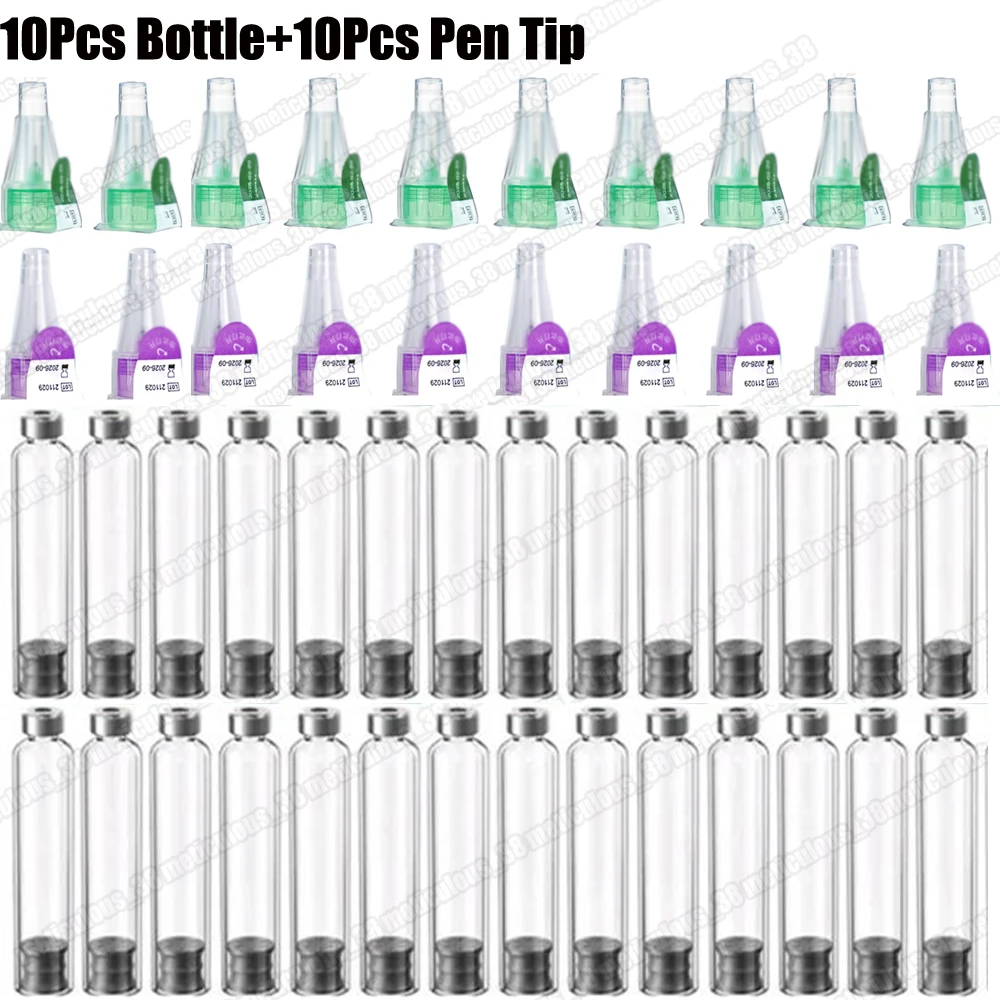 

Insulin Cartridges Cassette Bottle Sterile Kit for Lilly Insulin Injection Pen Individual Packaging Medical Insulin Pen Tip