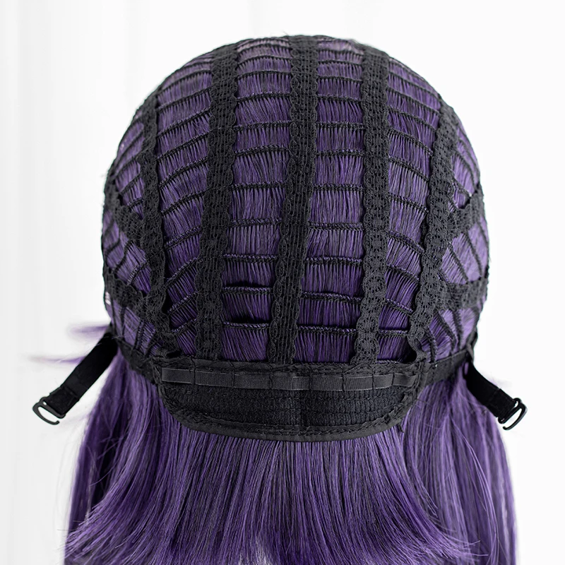 ROLECOS Spiel LOL The Unbroken Faith Yunara Cosplay Perücke 60 cm Lila Farbe Frauen Perücken Hitzebeständige Synthetische Haar
