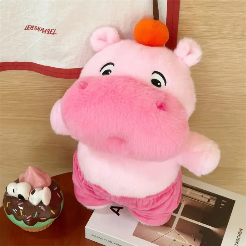 

Simulation Water Dolphin Doll Pendant Lovely Cartoon Capybara Lulu Plush Doll Fluffy Pink Dolphin LULU Doll Plush Keychain