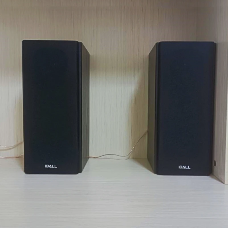

60W 4-Inch Bookshelf Speakers 6ohm Monitor Passive Fever Hifi Surround High Fidelity Home Audio Music Sound Amplifiers Speaker
