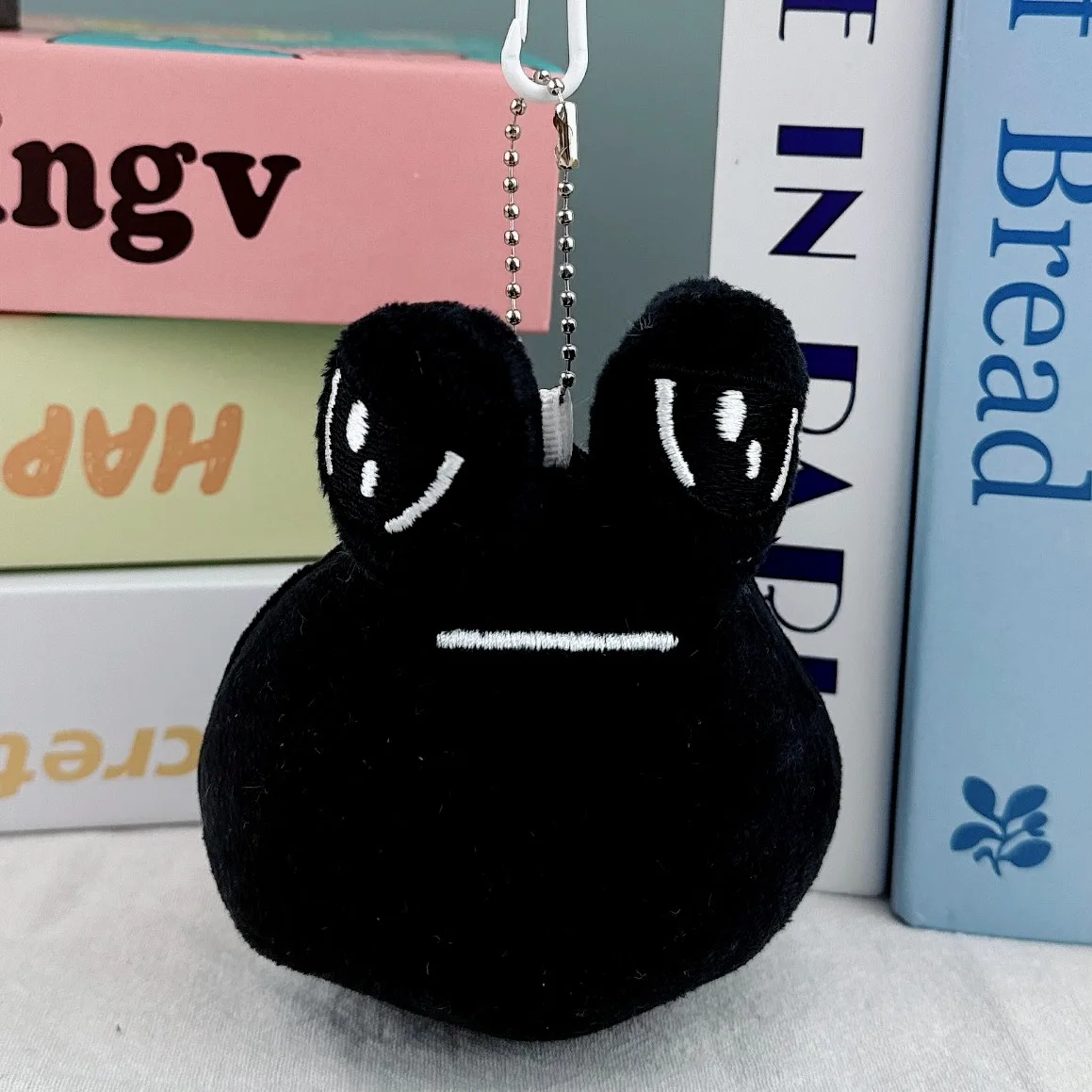 Neues My Pet Alien Pou Plüschtier Schlüsselanhänger Niedliche weiche gefüllte Tasche Anhänger Puppe Kissen Tier Geschenk Zubehör für Kinder
