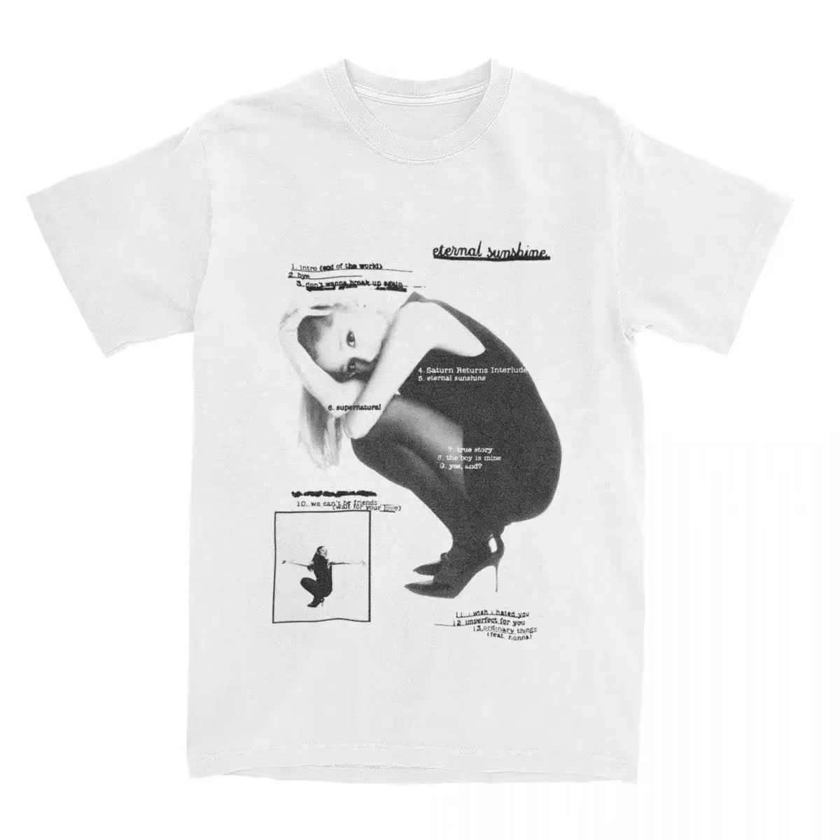 Vintage Eternal Sunshine Album Graphic Tee Cotton Mens Womens T-Shirt Summer Streetwear