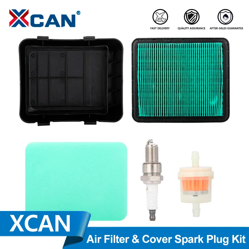 Xcan Rasenmäher Luftfilter & Abdeckung Zündkerzen satz für Honda 17231-z0l-050 gcv135 gcv160 gcv190 Garten werkzeug teil