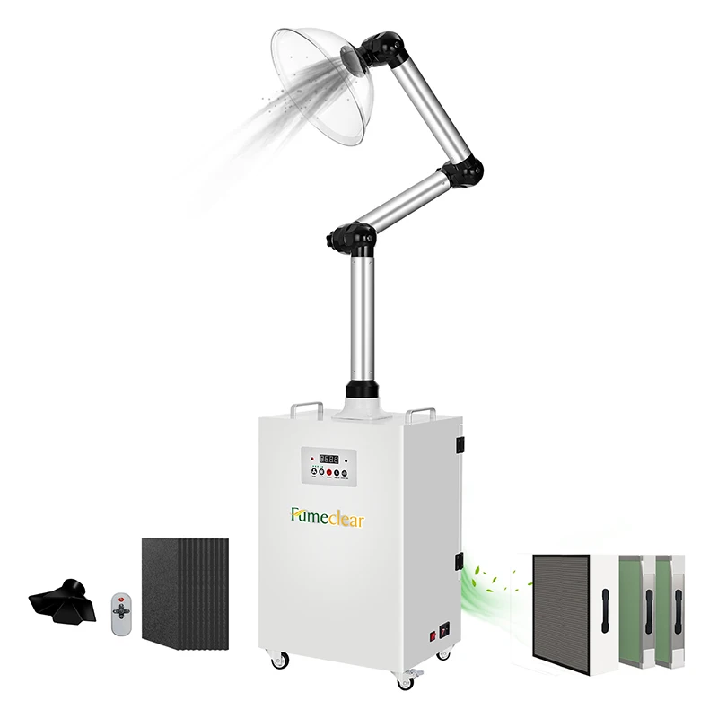 

New Arrival Dental Dust Collector Laboratory Smoke Extractor Extraoral Aerosol Evacuator