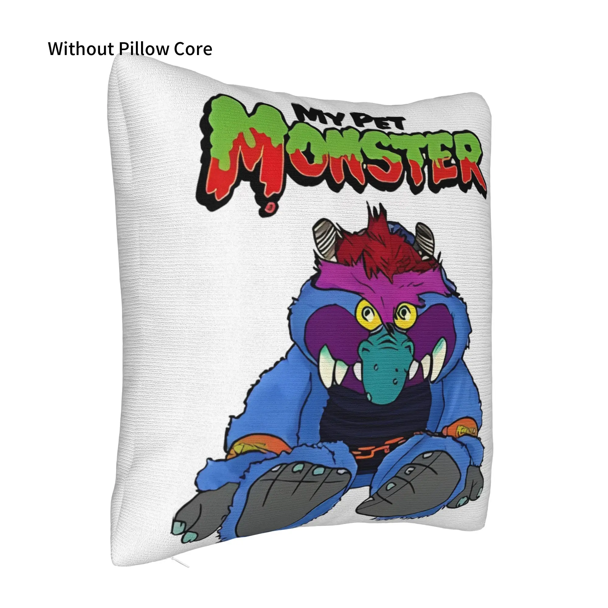 my pet monster painting poster  Decorative Pillowcases for Cozy my pet monster Pillow Cover Soft Durable