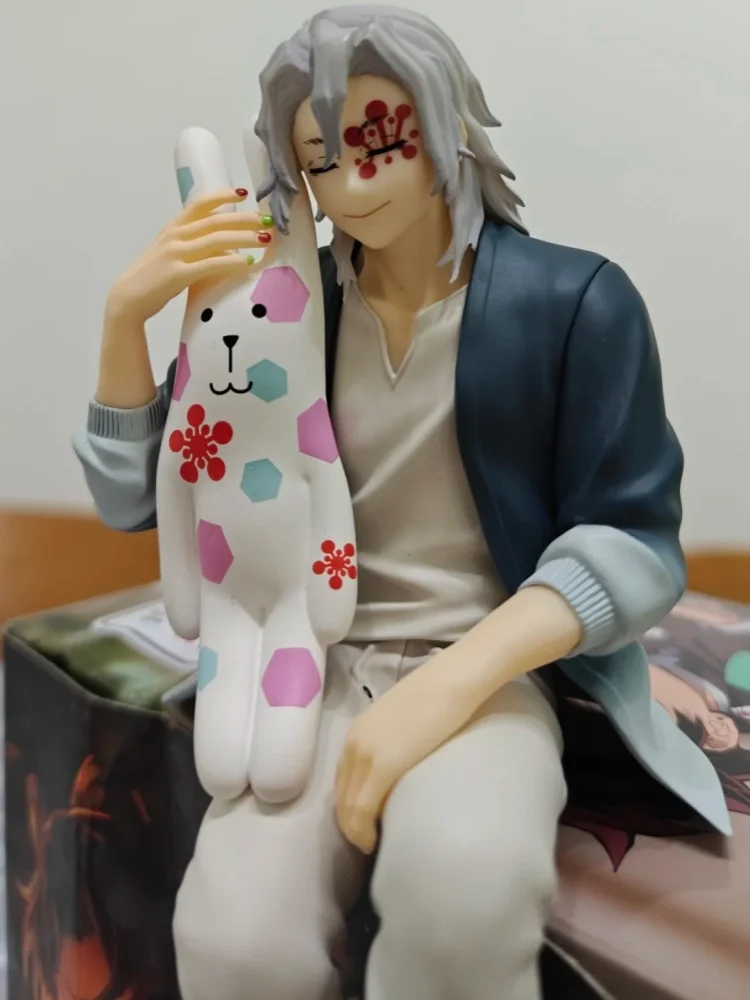 Nessuna scatola originale giapponese Anime Pigiama Serie Kamado Nezuko/Kamado Tanjirou/Uzui Tengen Action Figure in PVC Decorazione della stanza Regalo