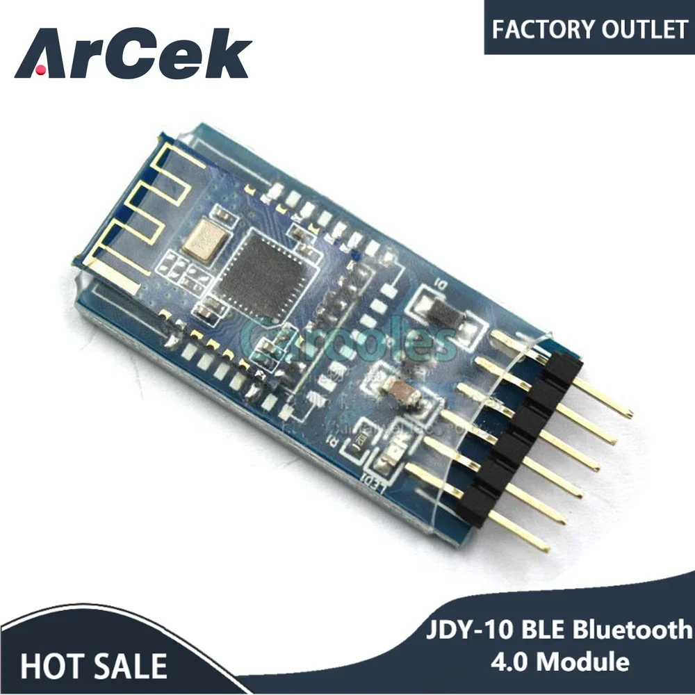 JDY-10 BLE Bluetooth 4.0 Uart Transparent Transmission Attachment Compatible with CC2541 Bluetooth Module Serial Port 3.6V-6V