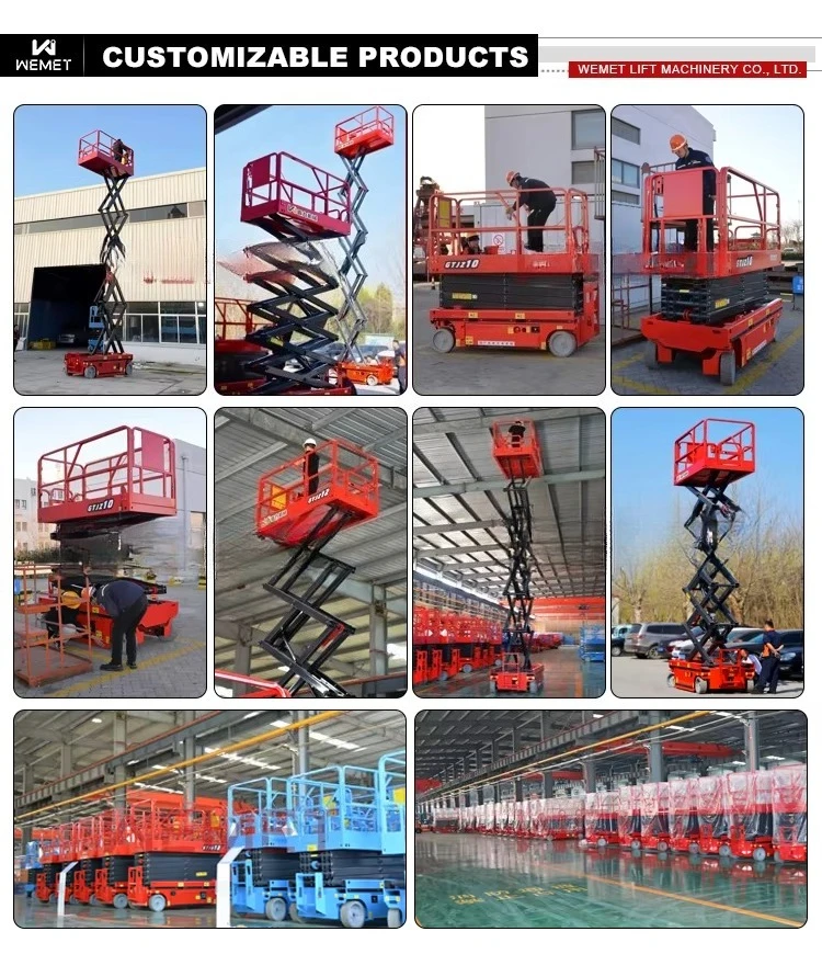 High Capacity Hydraulic Scissor Lift Table Industrial Lifting Platform For Heavy Cargo Transport