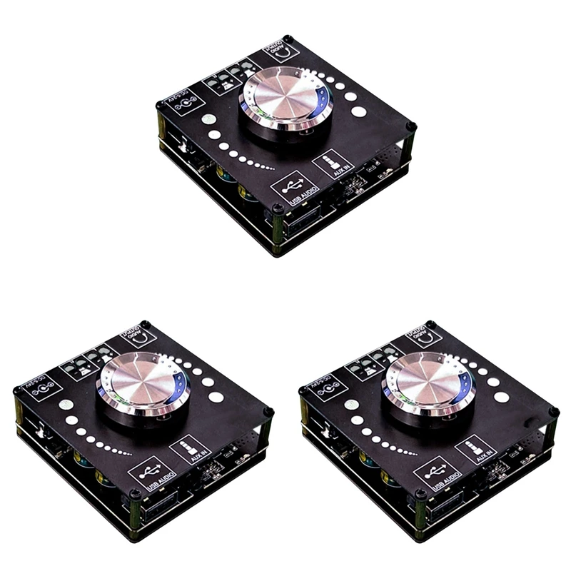 3X XY-AP100H 100W+100W Dual TPA3116D2 Bluetooth 5.0 Stereo Audio Digital Power Audio Amplifier Board AMP Amplificador