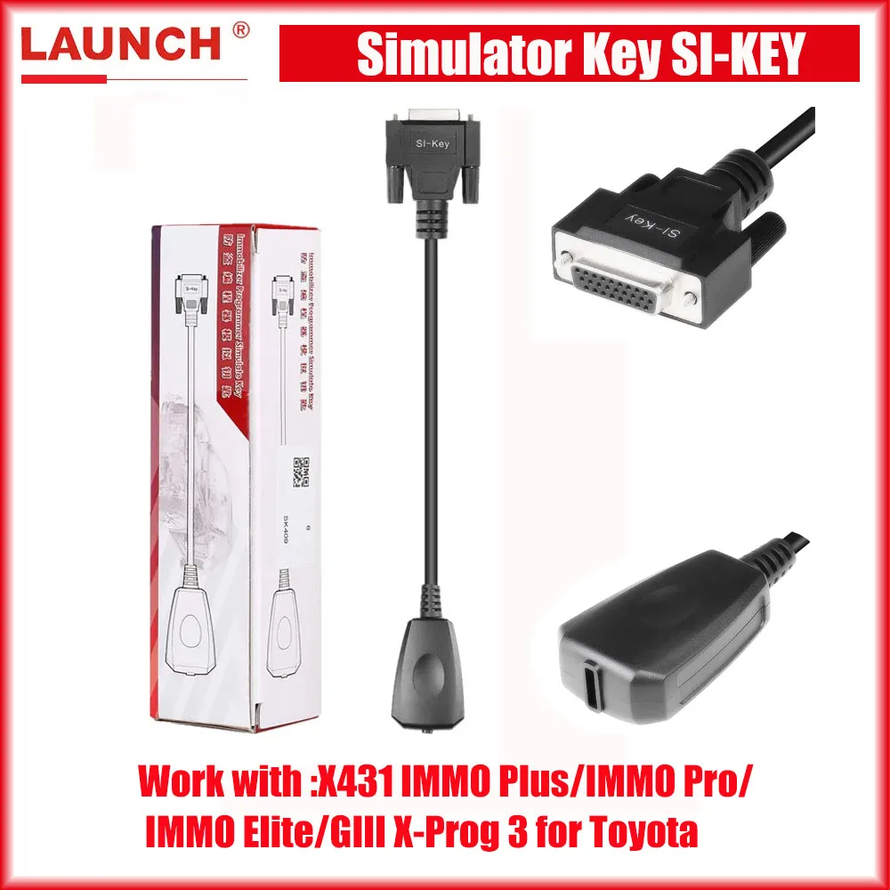All Key Lost Launch X431 Immobilizer Simulator Key SI-KEY work with X431 IMMO Plus/IMMO Pro/IMMO Elite/GIII X-Prog 3 for Toyota