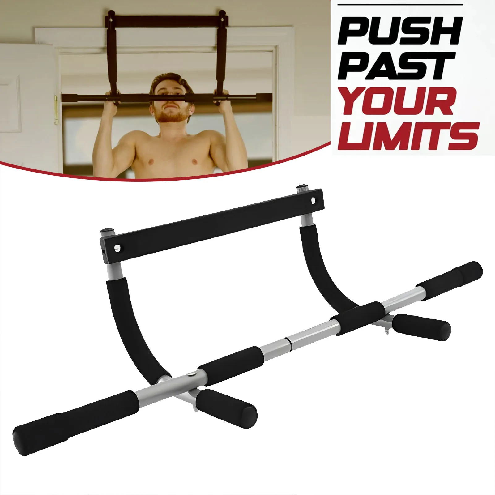 

Horizontal Bar Pull-up Indoor Device Fitness Equipment Sports Training Punch-Free Parallel Bars Door Frame Pull-Up Bar Equipment