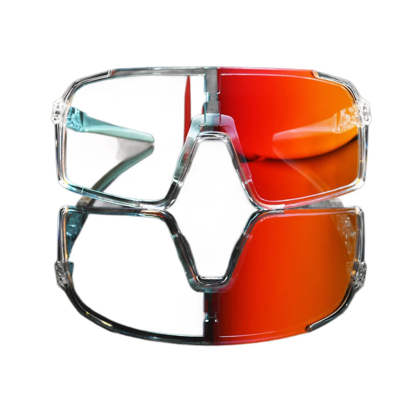 Highly durable, resistant to bending; lightweight and unlikely to break – sports sunglasses with color-changing lenses.