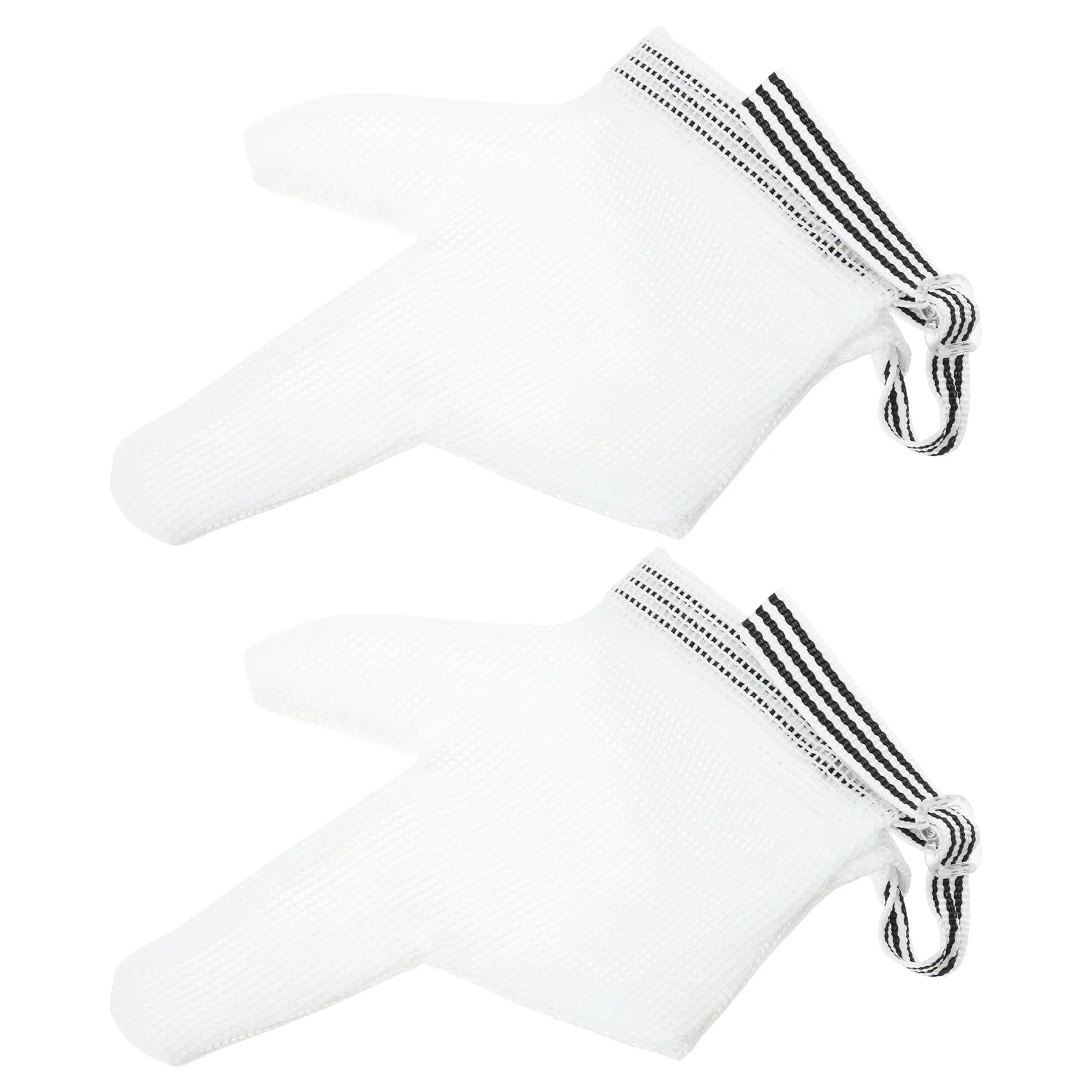 

1Pair Baby Stop Thumb Sucking Gloves Breathable Nylon Finger Sucking Prevention Soft Adjustable Wrist Cord Infant Thumb