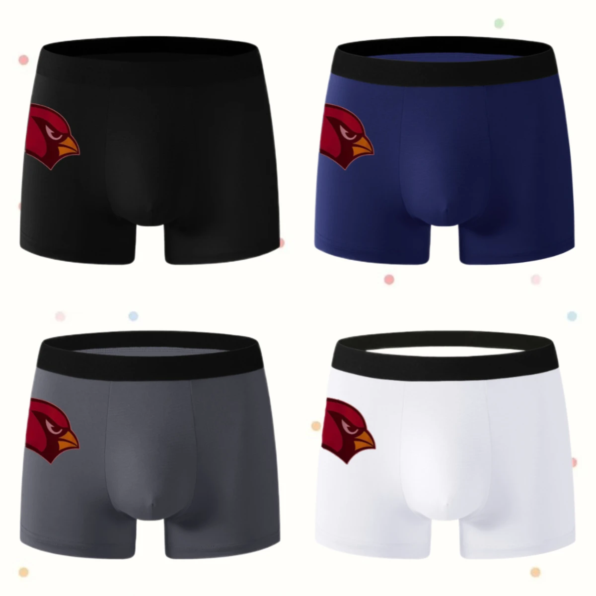 

2/4 PCS new close-fitting boxer shorts are a musthave for men black underwear for the summer of 2025 is comfortable High quality