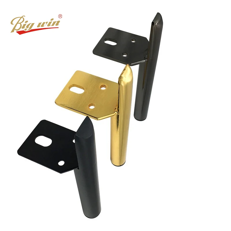 4pcs Made in China Hardware Table Legs Metal Gold Flower Sofa Legs